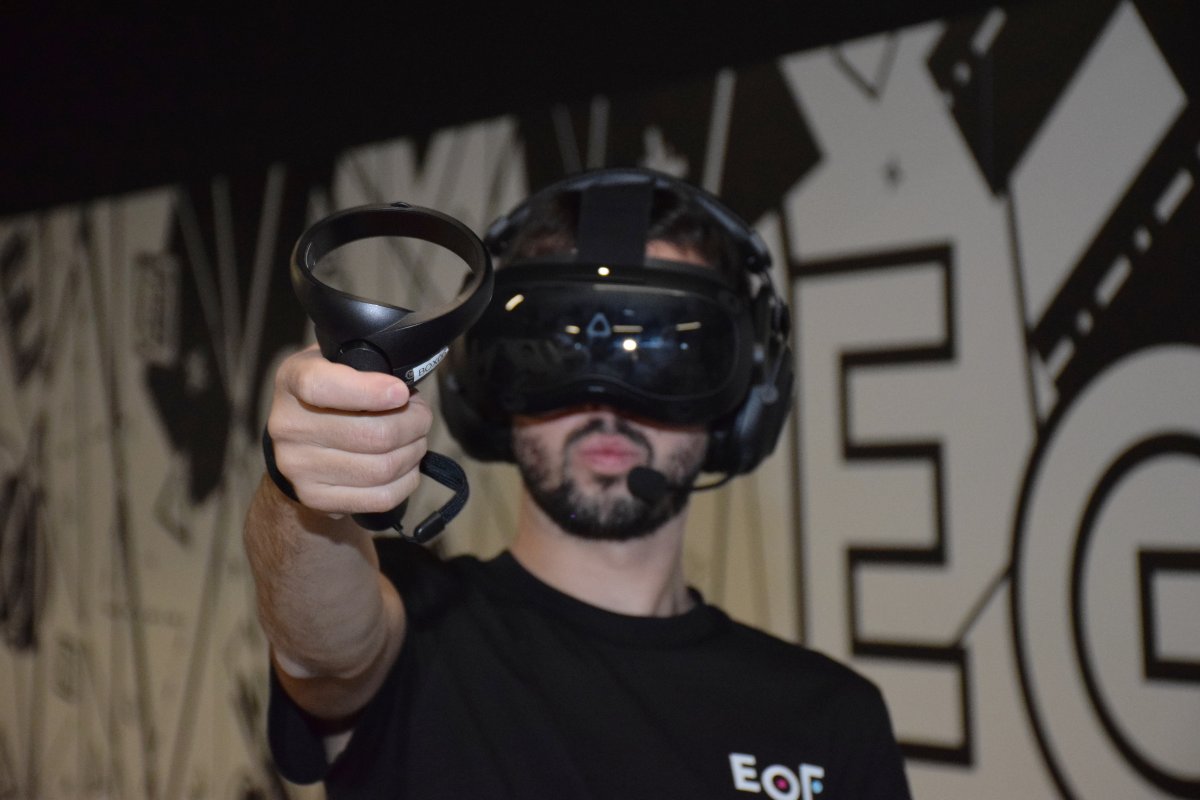 Participant de réalité virtuelle