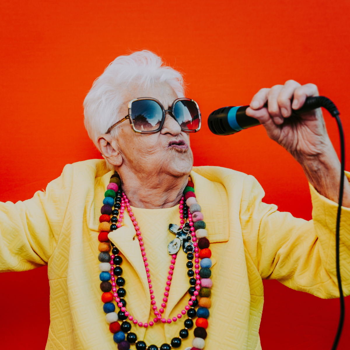 Participant de karaoké